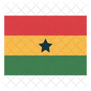 Ghana Flag  Icon