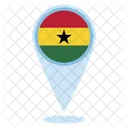 Ghana Location  Icon