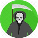 Ghost Axe Halloween Icon
