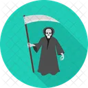 Ghost Axe Halloween Icon
