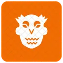 Ghost Creepy Skull Icon