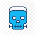 Ghost Creepy Skull Icon
