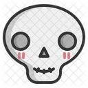Ghost Horror Skull Icon