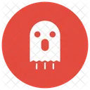 Ghost Halloween Clown Icon