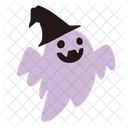 Ghost Floating Halloween Icône
