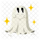 Ghost Cartoon Halloween Icon