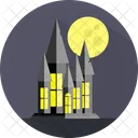 Ghost House Fabric Icon