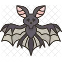 Ghost Bat Flying Icon