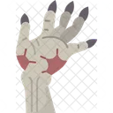 Ghost Hand Creepy Icon