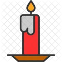 Ghost Scary Candle Icon