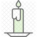 Ghost Scary Candle Icon