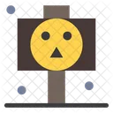 Ghost Board Halloween Board Scary Board Icon