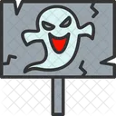 Ghost Board Board Halloween Icon