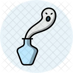 Ghost Bottle  Icon