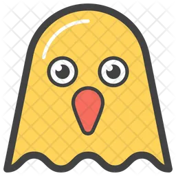 Ghost Face Emoji Icon