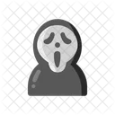 Ghost Face Zombie Evil Face Icon