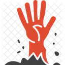 Evil Hand Ghost Hand Halloween Accessory Icon
