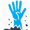 Evil Hand Ghost Hand Halloween Accessory Icon