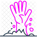 Evil Hand Ghost Hand Halloween Accessory Icon