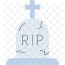 Grave Halloween Monster Icon