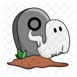 Ghost in grave  Icon