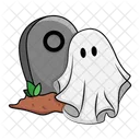 Ghost on grave  Icon