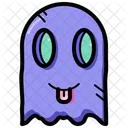 Ghost Smile Halloween Scary Icon