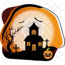 Ghost Standing House Icon