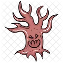 Scary Tree Ghost Tree Spooky Tree Icon