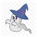 Ghost witch hat  Icon