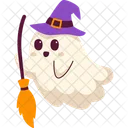 Halloween Ghost Witch Icon