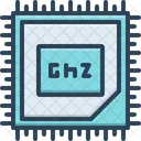 G Hz 속도 범위 아이콘