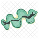 Giant Clam Coral Reef Underwater Ecosystem Icon