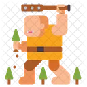 Giant Monster Scary Icon