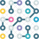 Data Pattern Science Icon