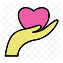 Herz Schenken Liebe Spenden Nachstenliebe Symbol