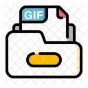 Gif Files And Folders File Format Icon