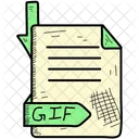 Gif Document Format Icon