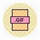 File Type Gif File Format Icon