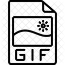 Gif Animado Extensao Animacao Ícone