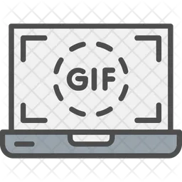 Gif Animation Logo Icon