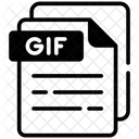 Gif File File Format Icon