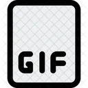 Gif File Gif File Format Icon