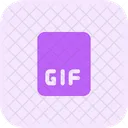 Gif 파일 Gif 파일 형식 아이콘
