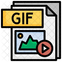 Gif File  Icon