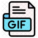 Gif File Type File Format Icon