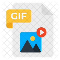 Animated, extension, file, gif, graphics interchange format, format icon -  Download on Iconfinder