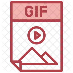 Gif File  Icon