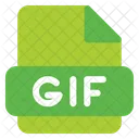 Gif Document File Format Icon