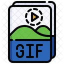 Gif File Gif Document Gif Icon